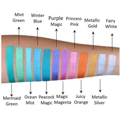 Fusion Body Art Pearl Juicy Orange 25g Fusion Body Art Pearl Juicy Orange 25g